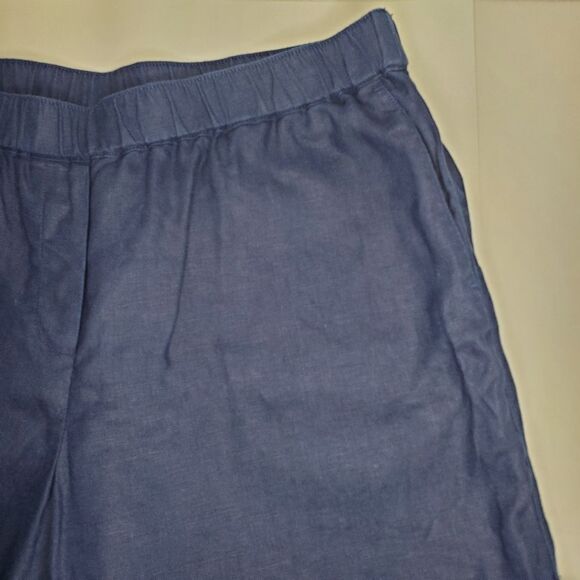 Pure Jill Linen Pull-On Shorts Size M - Picture 3 of 10